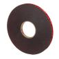 Preview: 3M™ VHB™ Klebeband LVO-160BF, Black, 12 mm x 33 m, 1.1 mm