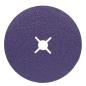 Preview: 3M™ Cubitron™ 3 Fiberscheibe 1182C, 60+, 180 mm x 22 mm, Slotted