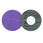 Preview: 3M™ Cubitron™ 3 Roloc™ Fiberscheibe 1187C, 80+, TR, Purple, 51 mm, 50/Carton, 200 ea/Case