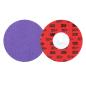 Preview: 3M™ Cubitron™ 3 Roloc™ Langlebige Kantenscheibe 1184F, 80+ YF-weight, TR, Purple, 76 mm, 50/Carton, 200 ea/Case