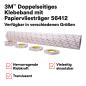 Preview: 3M™ Doppelseitiges Klebeband mit Papiervlies-Träger 56412, Transparent, 1000 mm x 50 m