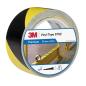 Preview: 3M™ Gefahrenmarkierungsband 5702, Gelb/Schwarz, 50 mm x 33 m, 0.14 mm, Einzeln praktisch verpackt