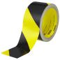 Preview: 3M™ Gefahrenmarkierungsband 5702, Schwarz/Gelb, 50 mm x 33 m, 0.14 mm