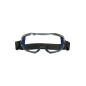 Preview: 3M™ GoggleGear™ 6000 Vollsicht-Schutzbrille, blauer Rahmen, Neoprenriemen, Scotchgard™ Anti-Fog-/Antikratz-Beschichtung (K&N), transparente Scheibe, GG6001NSGAF-BLU-EU, 10 pro Packung