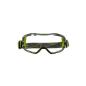 Preview: 3M™ GoggleGear™ 6000 Vollsicht-Schutzbrille, limettengrüner Rahmen, Scotchgard™ Anti-Fog-/Antikratz-Beschichtung (K&N), transparente Scheibe, GG6001SGAF-GRN-EU, 10 pro Packung