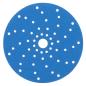 Preview: 3M™ Hookit™ Blau Schleifscheibe Multihole 325U, Blau, 150 mm, Multihole, 120, 51373
