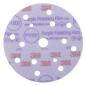 Preview: 3M™ Hookit™ Purple Schleifscheibe 260L, 15-fach gelocht, 150 mm, P1000, 51157