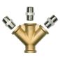 Preview: 3M™ Kopplung 3-Wege-Zweig Set, BSP 3/8" Innengewinde, 312-03-00P