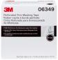 Preview: 3M™ Perforiertes Lift‘n Stick Abdeckband, Silber, 50,8 mm x 10 m, Einstecktiefe: 10 mm, 06349
