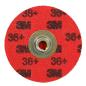 Preview: 3M™ Roloc™ Langlebige Kantenscheibe 767F, 36+ YF-Trägermaterial, TSM, kastanienbraun, 50,8 mm, Die RS200PM, 50/Karton, 200 Stück/Packung
