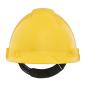 Preview: 3M™ Schutzhelm, Uvicator, Pinlock-Verschluss, belüftet, Kunststoffschweißband, Gelb, G3000CUV-GU