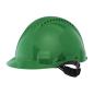 Preview: 3M™ Schutzhelm, Uvicator, Pinlock-Verschluss, belüftet, Kunststoffschweißband, Grün, G3000CUV-GP