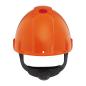 Preview: 3M™ Schutzhelm, Uvicator, Ratschenverschluss, belüftet, Kunststoffschweißband, Orange, G3000NUV-OR