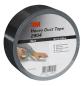 Preview: 3M™ Schwerlast-Gewebeklebeband 2904, Schwarz, 48 mm x 50 m, 0.19 mm