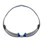Preview: 3M™ SecureFit™ 400 Schutzbrille, blau/graue Bügel, Scotchgard™ Anti-Fog-/Antikratz-Beschichtung (K&N), graue Scheibe, SF402SGAF-BLU-EU