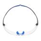 Preview: 3M™ SecureFit™ 400 Schutzbrille, blau/graue Bügel, Scotchgard™ Anti-Fog-/Antikratz-Beschichtung (K&N), transparente Scheibe, SF401SGAF-BLU-EU