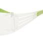 Preview: 3M™ SecureFit™ 400X Schutzbrille, grün/transparente Bügel, Scotchgard™ Anti-Fog-/Antikratz-Beschichtung (K&N), transparente Scheibe, SF401XSGAF-GRN-EU, 20 pro Packung