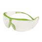 Preview: 3M™ SecureFit™ 400X Schutzbrille, grün/transparente Bügel, Scotchgard™ Anti-Fog-/Antikratz-Beschichtung (K&N), transparente Scheibe, SF401XSGAF-GRN-EU, 20 pro Packung