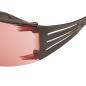 Preview: 3M™ SecureFit™ 400X Schutzbrille, schwarz/schwarze Bügel, Scotchgard™ Anti-Fog-/Antikratz-Beschichtung (K&N), zinnoberrote Scheibe, SF422XSGAF-BLK-EU, 20 pro Packung