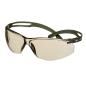 Preview: 3M™ SecureFit™ 500 Schutzbrille, dunkelgrüne Bügel, Scotchgard™ Anti-Fog-/Antikratz-Beschichtung (K&N), hellbraune Scheibe, SF528SGAF-DGR-EU, 20 pro Packung