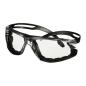 Preview: 3M™ SecureFit™ 500 Schutzbrille, schwarze Bügel, Schaumrahmen, Scotchgard™ Anti-Fog-/Antikratz-Beschichtung (K&N), transparente Scheibe, SF501SGAF-BLK-FM-EU, 20 pro Packung