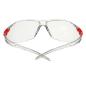 Preview: 3M™ SecureFit™ 500 Schutzbrille, transparente/rote Bügel, Scotchgard™ Anti-Fog-/Antikratz-Beschichtung (K&N), transparente Scheibe, SF501SGAF-RED-EU, 20 pro Packung
