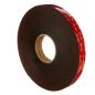 Preview: 3M™ VHB™ Klebeband 4947F, Schwarz, 12 mm x 700 m, 1.1 mm, Kreuzgespult