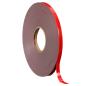 Preview: 3M™ VHB™ Klebeband 4646F, Grau, 19 mm x 3 m, 0.6 mm, Kurzrolle