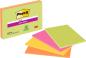 Preview: Post-it® Super Sticky Meeting Notes, Verschiedene Neonfarben, 203 mm x 152 mm, 45 Blatt/Block, 4 Blöcke/Packung, 100% PEFC, SGSCH-PEFC-COC-110078