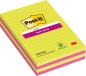 Preview: Post-it® Super Sticky Notes im Großformat, Verschiedene Farben, Liniert, 127 mm x 203 mm, 45 Blatt/Block, 4 Blöcke/Packung, 100% PEFC, SGSCH-PEFC-COC-110078