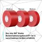 Preview: 3M™ Langlebiges Bodenmarkierungsband 971, Rot, 75 mm x 33 m, 0.24 mm