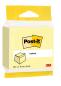 Preview: Post-it® Notes Würfel, Gelb, 76 mm x 76 mm, 450 Blatt/Block, 1 Block/Packung, 100% PEFC, SGSCH-PEFC-COC-110078