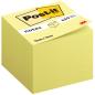 Preview: Post-it® Notes Würfel, Gelb, 76 mm x 76 mm, 450 Blatt/Block, 1 Block/Packung, 100% PEFC, SGSCH-PEFC-COC-110078