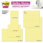 Preview: Post-it® Notes, Gelb, 127 mm x 76 mm, 100 Blatt/Block, 18 Blöcke + 6 Gratis/Packung, Kartonverpackung, 100% PEFC, SGSCH-PEFC-COC-110078
