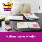 Preview: Post-it® Super Sticky Notes, Grün, 76 mm x 76 mm, 90 Blatt/Block, 1 Block/Packung, 100% PEFC SGSCH-PEFC-COC-110078