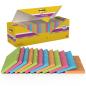Preview: Post-it® Super Sticky Notes, Verschiedene Farben, 76 mm x 76 mm, Promotion, 90 Blatt/Block, 21 Blöcke + 3 Gratis/Packung, 100% PEFC, SGSCH-PEFC-COC-110078