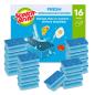 Preview: Scotch-Brite® Fresh Anti-Kratz Reinigungsschwamm, 16 Stück pro Packung - Entfernt schnell und sanft verkrustete Rückstände