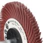 Preview: Scotch-Brite™ Bristle Disc BB-ZS mit Schaft, rot, 76,2 mm, P220, Typ C