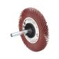 Preview: Scotch-Brite™ Bristle Disc BB-ZS mit Schaft, rot, 76,2 mm, P220, Typ C