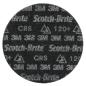 Preview: Scotch-Brite™ Präzisions-Vliesscheibe für höchste Anforderungen, HD-DH, Coarse 120+, 102 mm x NH, 100 ea/Case