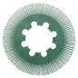Preview: Scotch-Brite™ Radial Bristle Brush BB-ZB Einzelsegment, grün, 203 mm, P50, Typ S (Nachfüllpackung)