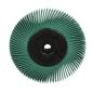 Preview: Scotch-Brite™ Radial Bristle Brush BB-ZB mit Kunststoff-Flansch, grün, 152,4 mm x 12,7 mm x 25,4 mm, P50, Typ A