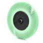 Preview: Scotch-Brite™ Radial Bristle Brush BB-ZB mit Kunststoff-Flansch, hellgrün, 152,4 mm x 22 mm x 25,4 mm, 1 Micron, Typ C