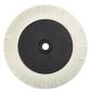 Preview: Scotch-Brite™ Radial Bristle Brush BB-ZB mit Kunststoff-Flansch, weiß, 203,2 mm x 25,4 mm, P120, Typ S
