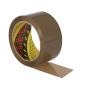 Preview: Scotch® PP Verpackungsklebeband 371, Braun, 50 mm x 66 m, 0.048 mm