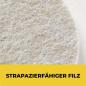 Preview: Scotch™ Beigefarbene Filzgleiter FP845-199EU, Verschiedene Größen, 199/Stück