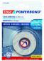 Preview: tesa Powerbond® SPIEGEL, 5m x 19mm, weiss