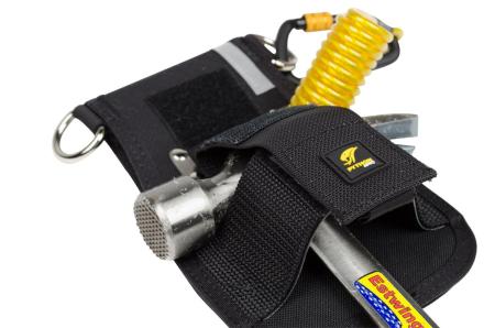 3M™ DBI-SALA® Absturzsicherung für Werkzeuge Hammerholster, Gürtel mit Hook2Quick Ring Spulenhalteband mit langem Ende, 1500094
