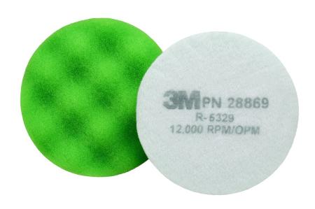3M™ Finesse-it™ Polierschwamm, 28869, 8,25 cm, grün, 10/Bag, 50 ea/Case