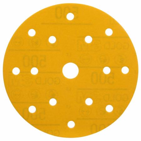 3M™ Hookit™ Easy Gold Schleifscheibe 288U, 150 mm, 15-Loch, 500, 41098